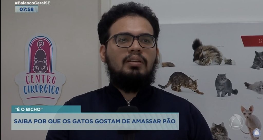 Veterinário Luiz Fernando Lima concede entrevista à TV Atalaia