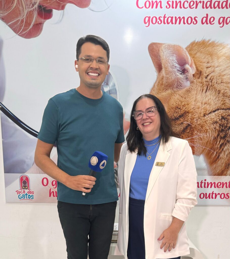 Programa Você em Dia, da TV Atalaia, faz link ao vivo na Toca dos Gatos